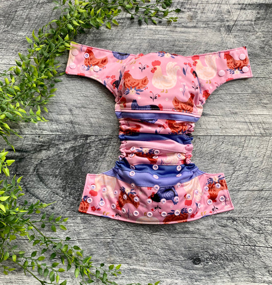 Poule rose scrapy