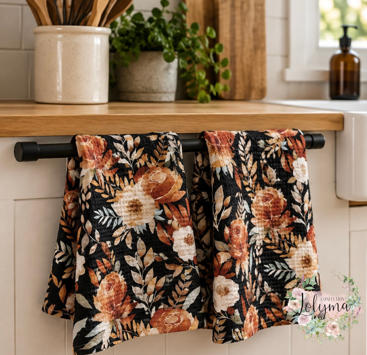 Linge à vaisselle gaufré
