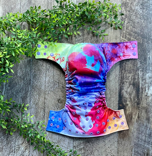 Maman et bébé aquarelle PAC