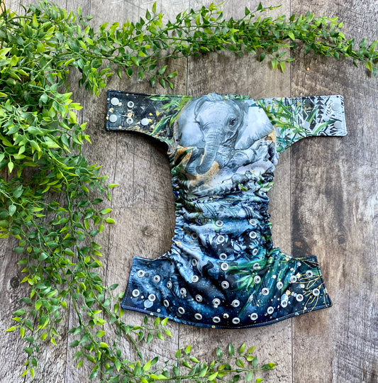 Éléphant aquarelle PAC