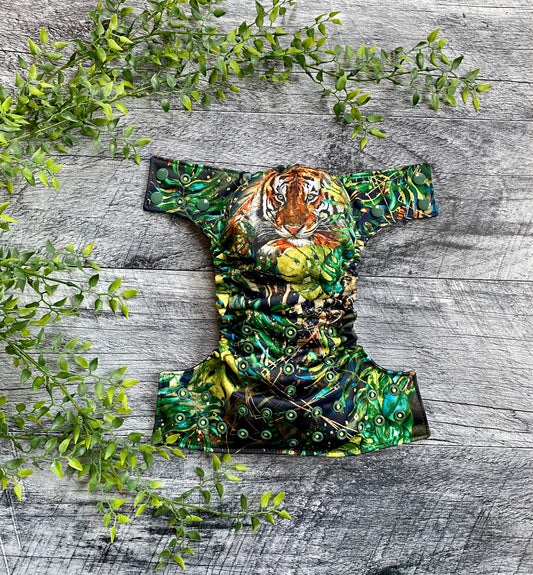 Tigre libre et sauvage NB PAC